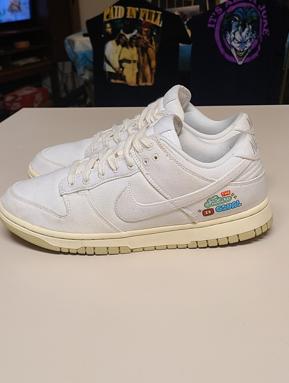 Nike Dunk Low SE "The Future is Equal" casual low top skateboard sneakers size 9